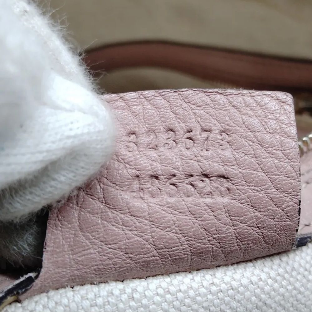 GUCCI LEATHER SHOULDER TOTE HAND BAG LARGE - Picture 16 of 16